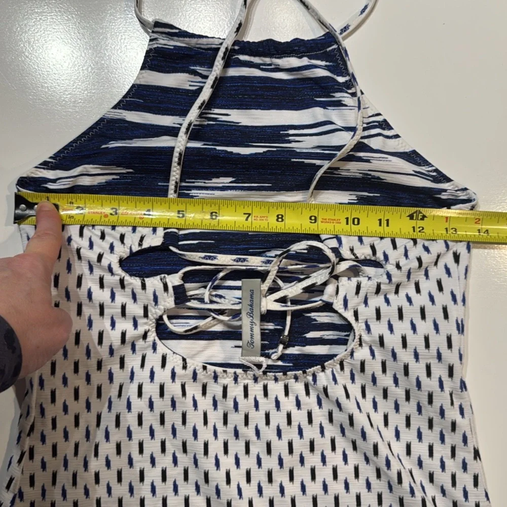 NWOT Tommy Bahama Canyon Sky High Neck Reversible Tankini